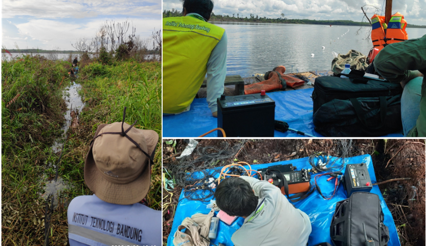 Akuisisi data geolistrik di atas air